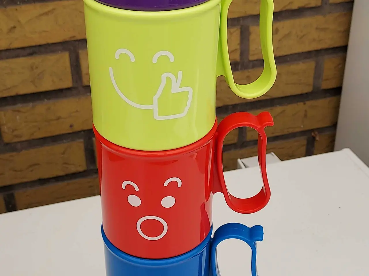 Billede 1 - Tupperware 5 stk kopper 