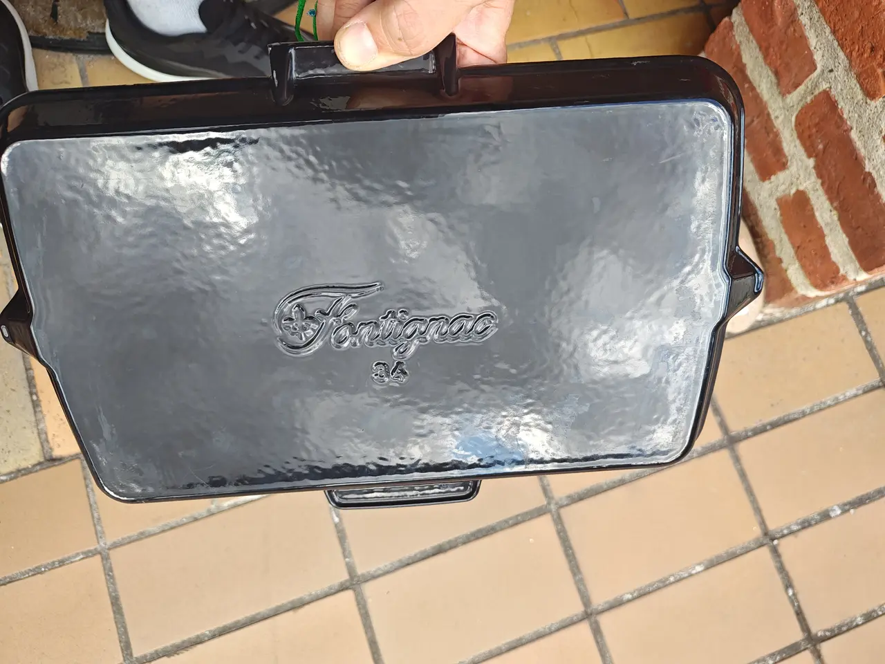 Billede 3 - Fontignac Grillpande Støbejerns pande