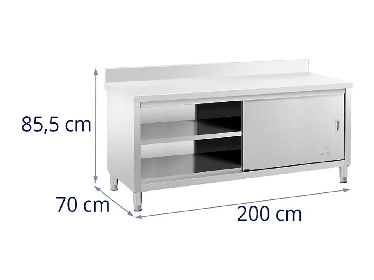 Billede 2 - Arbejdsskab – 200 x 70 cm – 600 kg