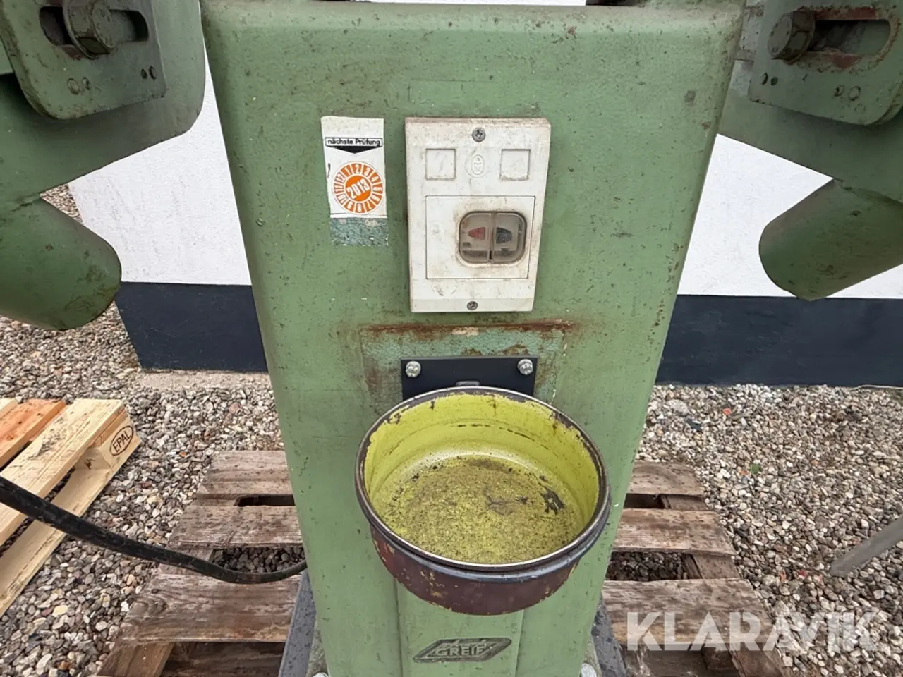 Billede 6 - Dobbelt slibesten Greif DV 40 1-1