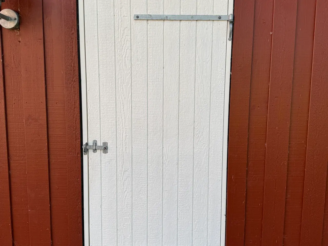 Billede 4 - Stalddør i hvidmalet træ