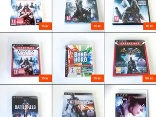 Blandede PS3 spil - priser fra 10 kr.