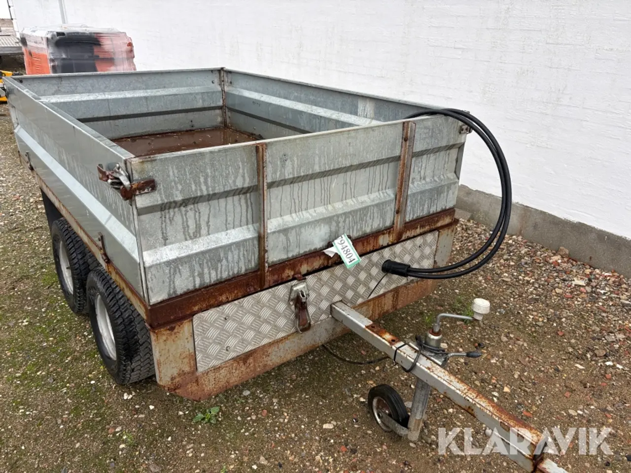 Billede 9 - Trailer med hydraulisk tip