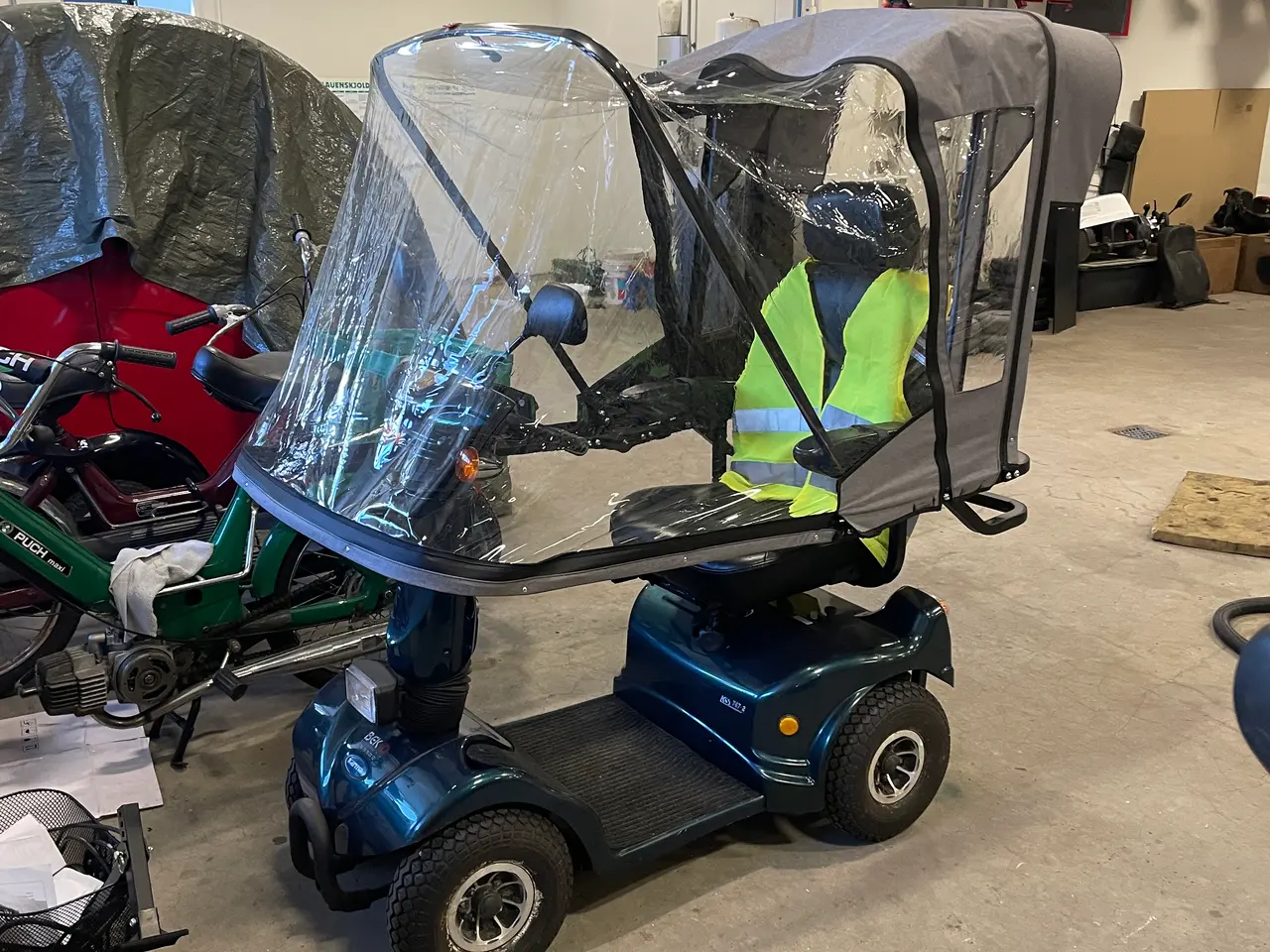 Billede 2 - Tag til at montere på en El scooter.