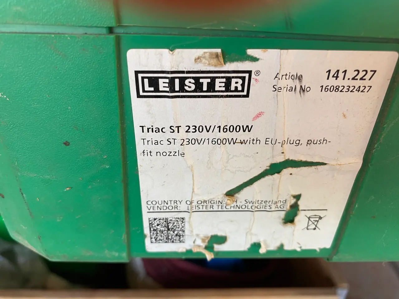 Billede 2 - Varmluftepistol LEISTER