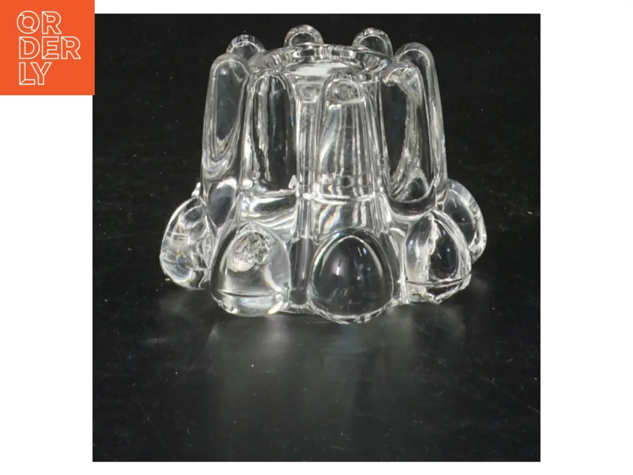 Billede 3 - Glas fyrfadsstager (str. 5 cm)
