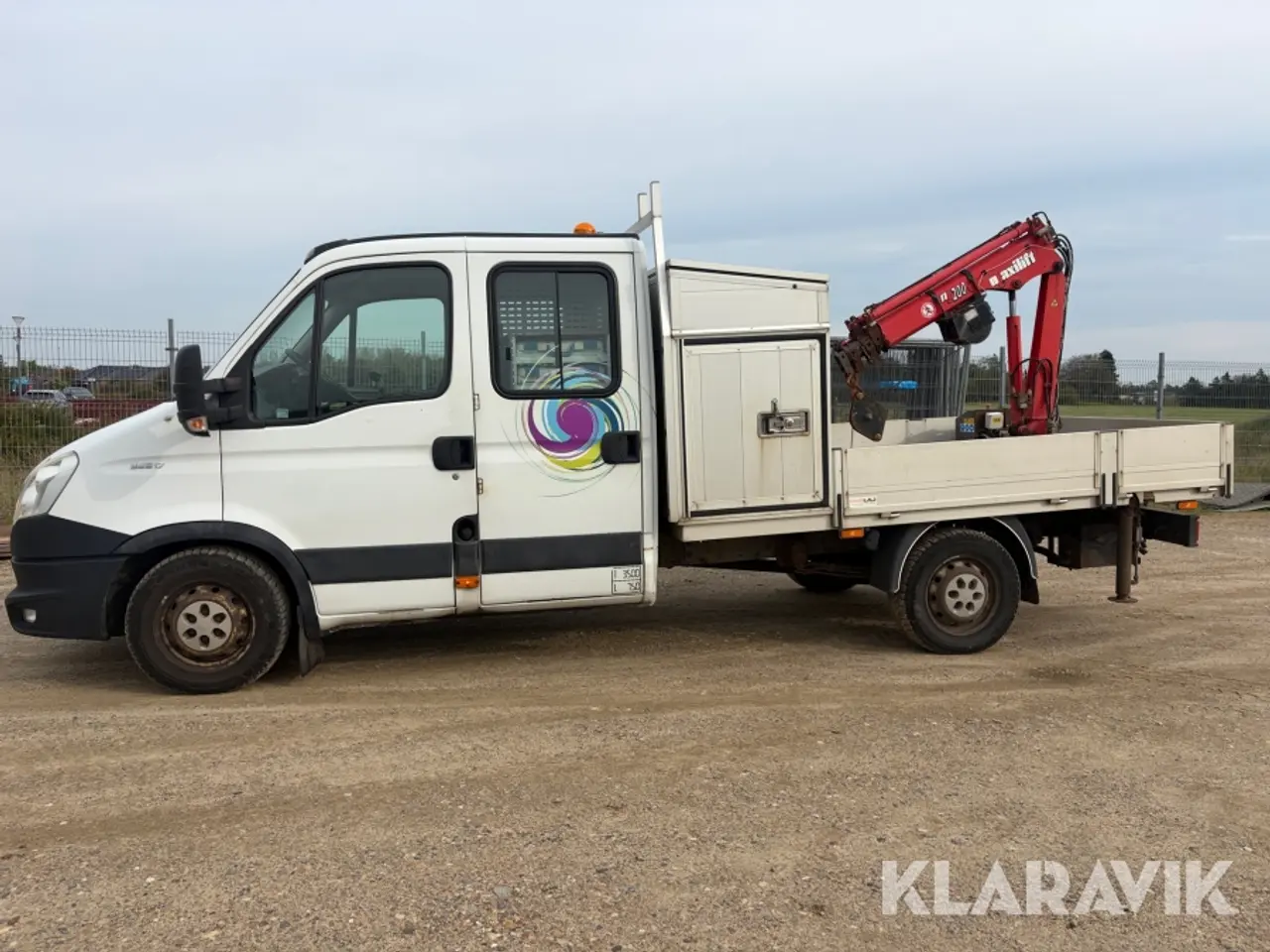 Billede 2 - Ladbil Iveco Daily 35S17 med kran