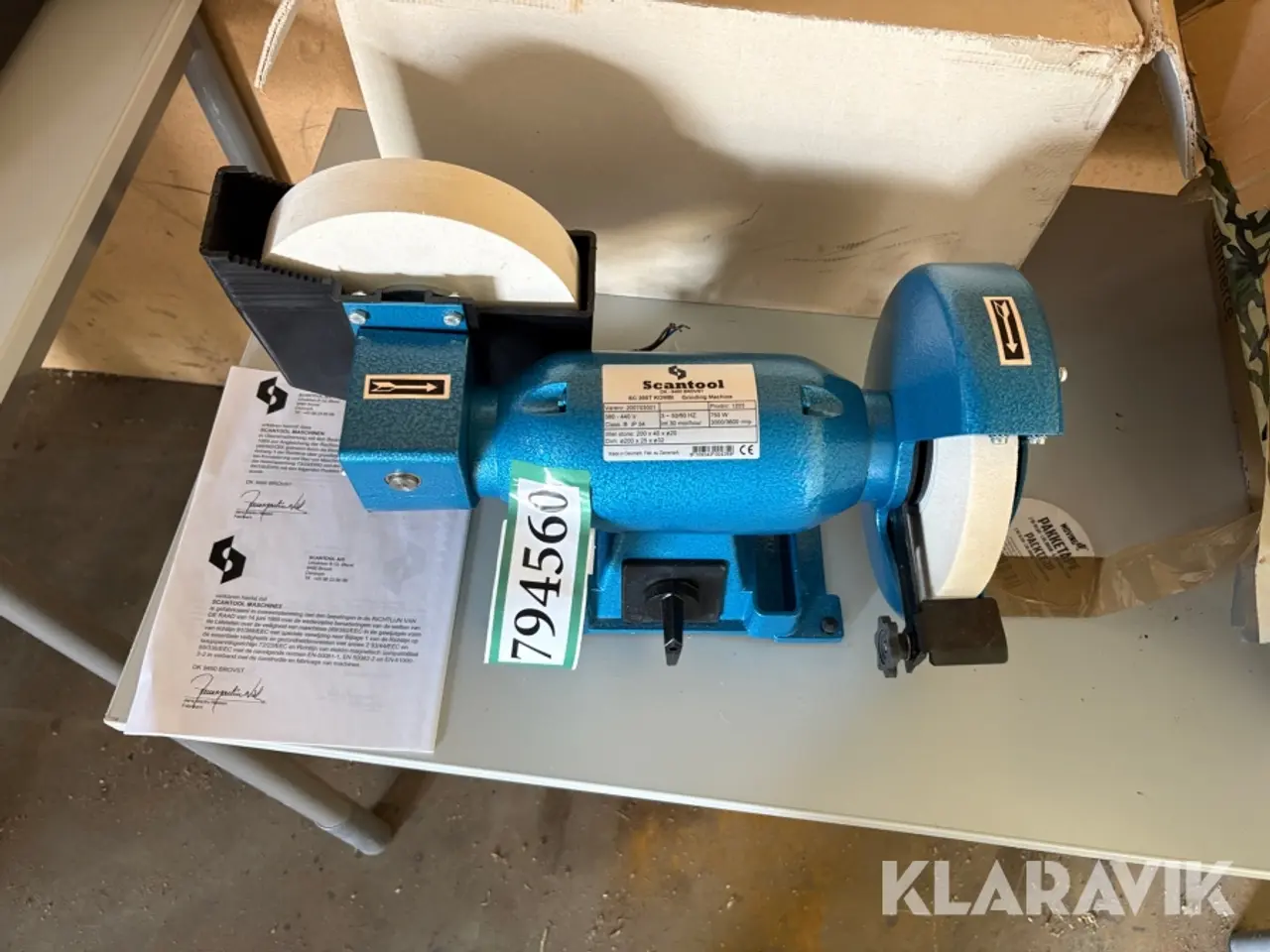 Billede 4 - Slibemaskine Scantool DC 200T Kombi