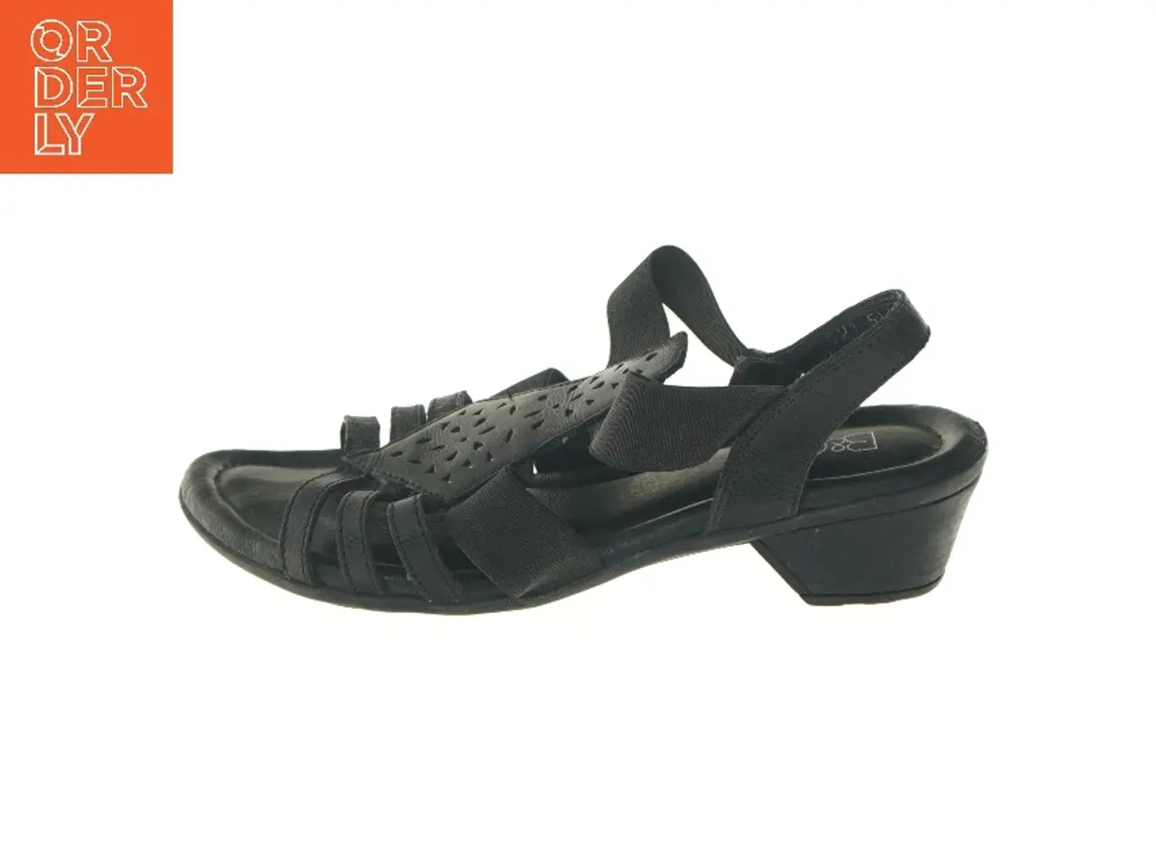 Billede 1 - Sorte sandaler fra B&CO (str. 37 )