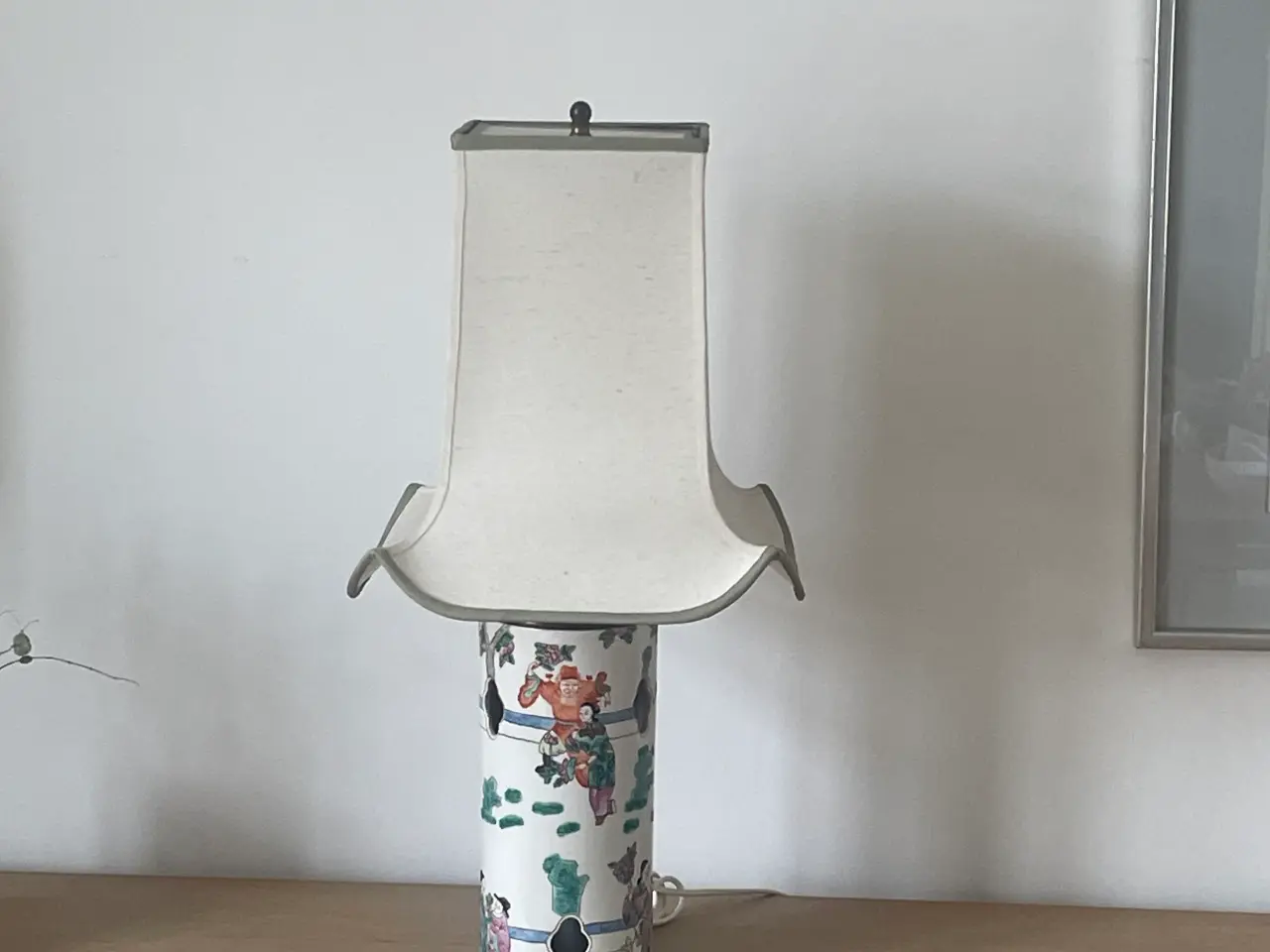 Billede 1 - Kinesisk bordlampe