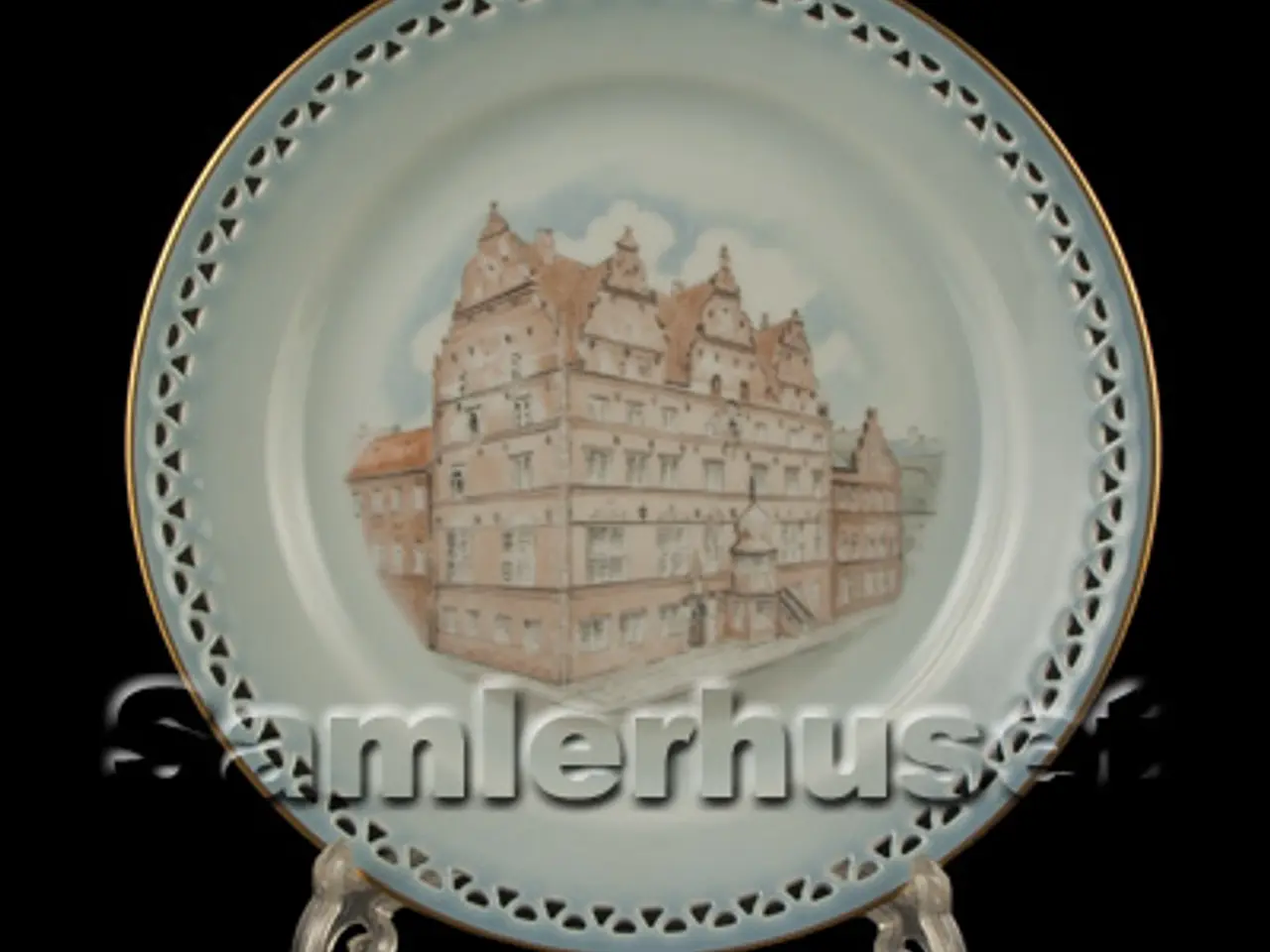 Billede 1 - Danmarksstellet Tallerken Flad 24 cm. Jens Bangs Stenhus.