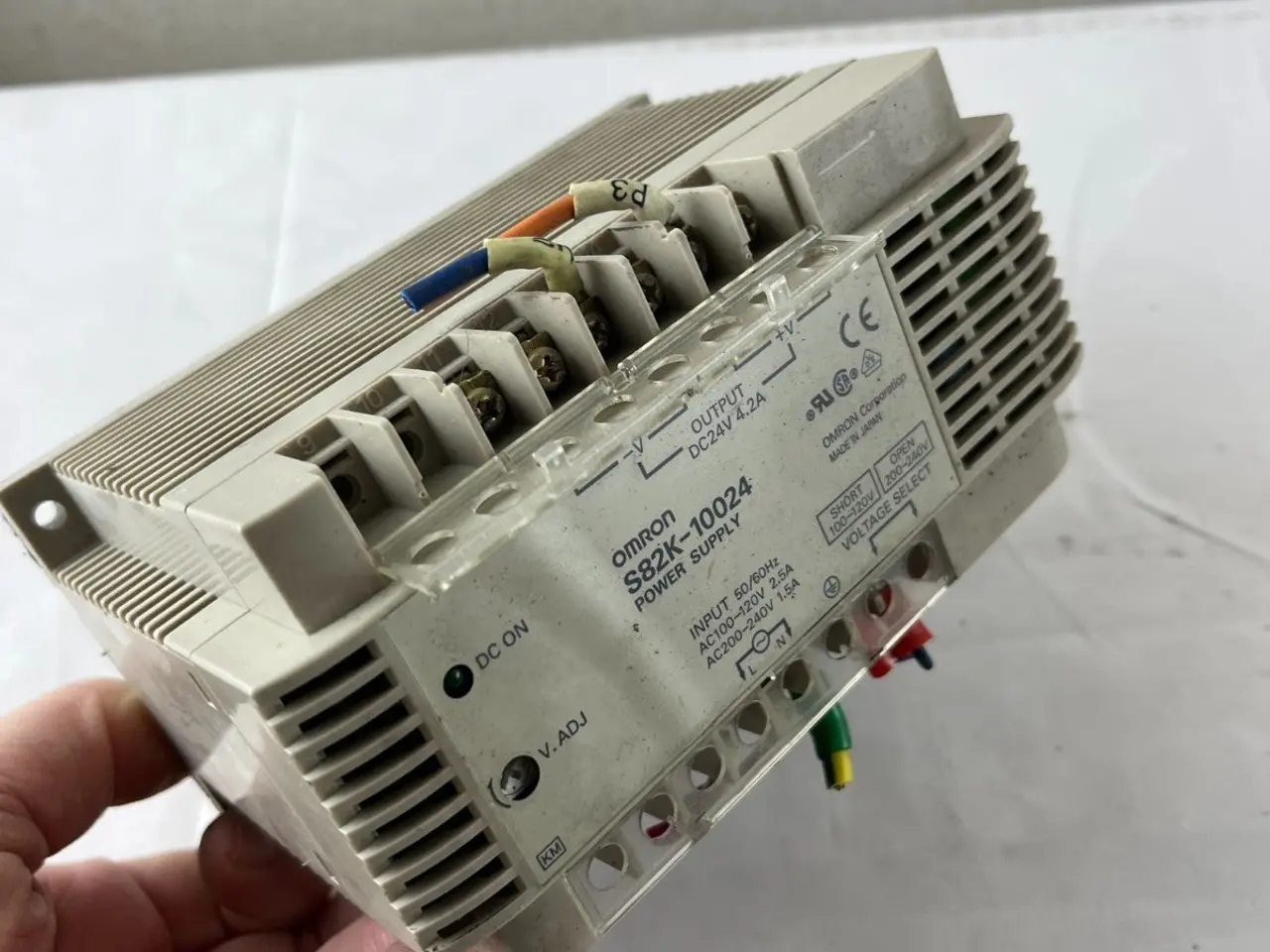 Billede 9 - Omron S82K-10024 strømforsyning 24V DC 4.2A AC DIN