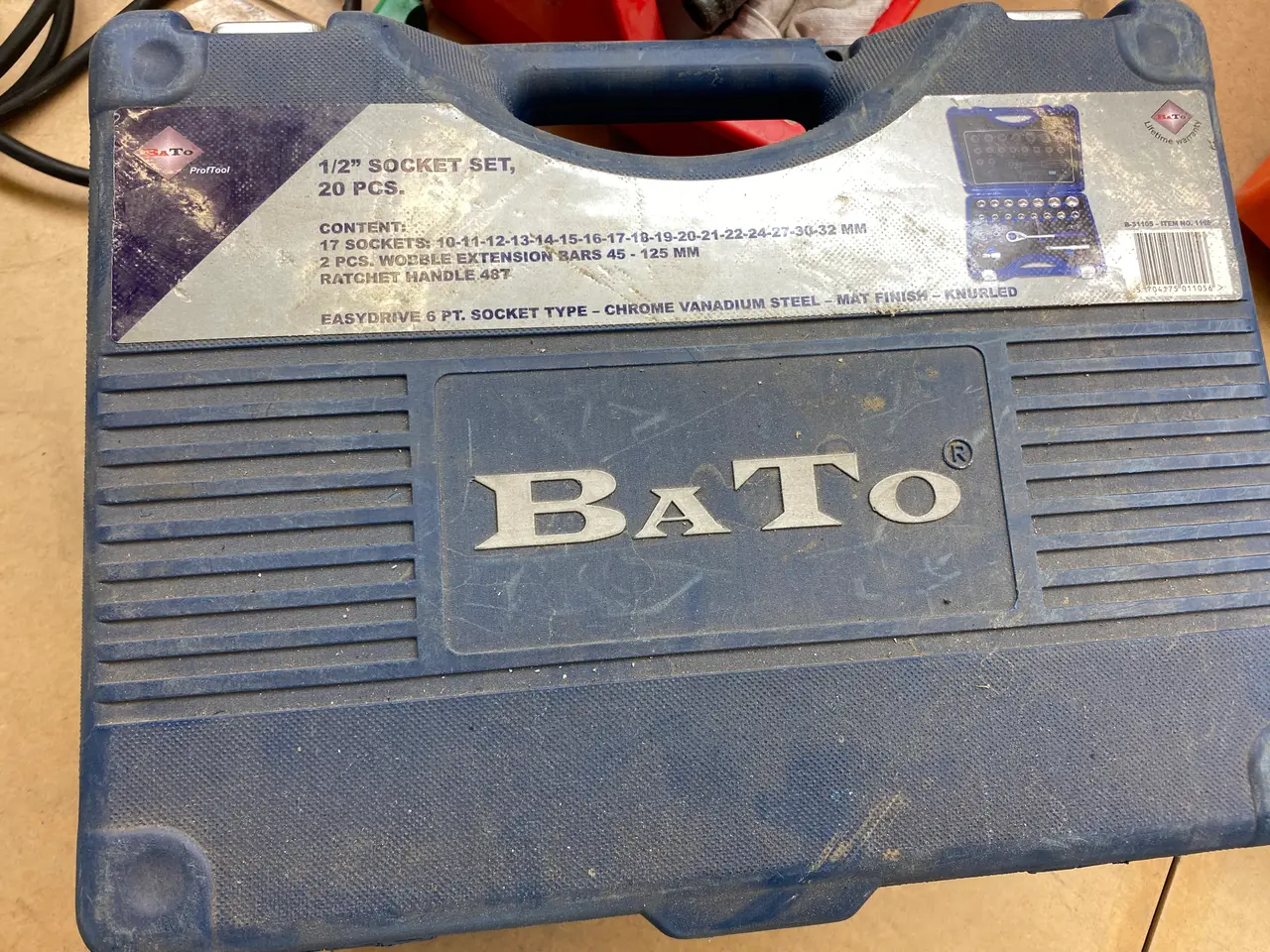 Billede 6 - 5 stk Topnøglesæt BATO (dele mangler)