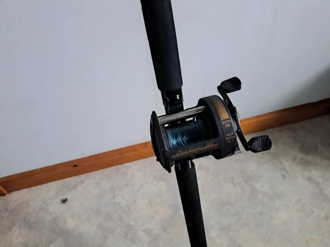 Billede 2 - stor fiskestang med Multiplikatorhjul