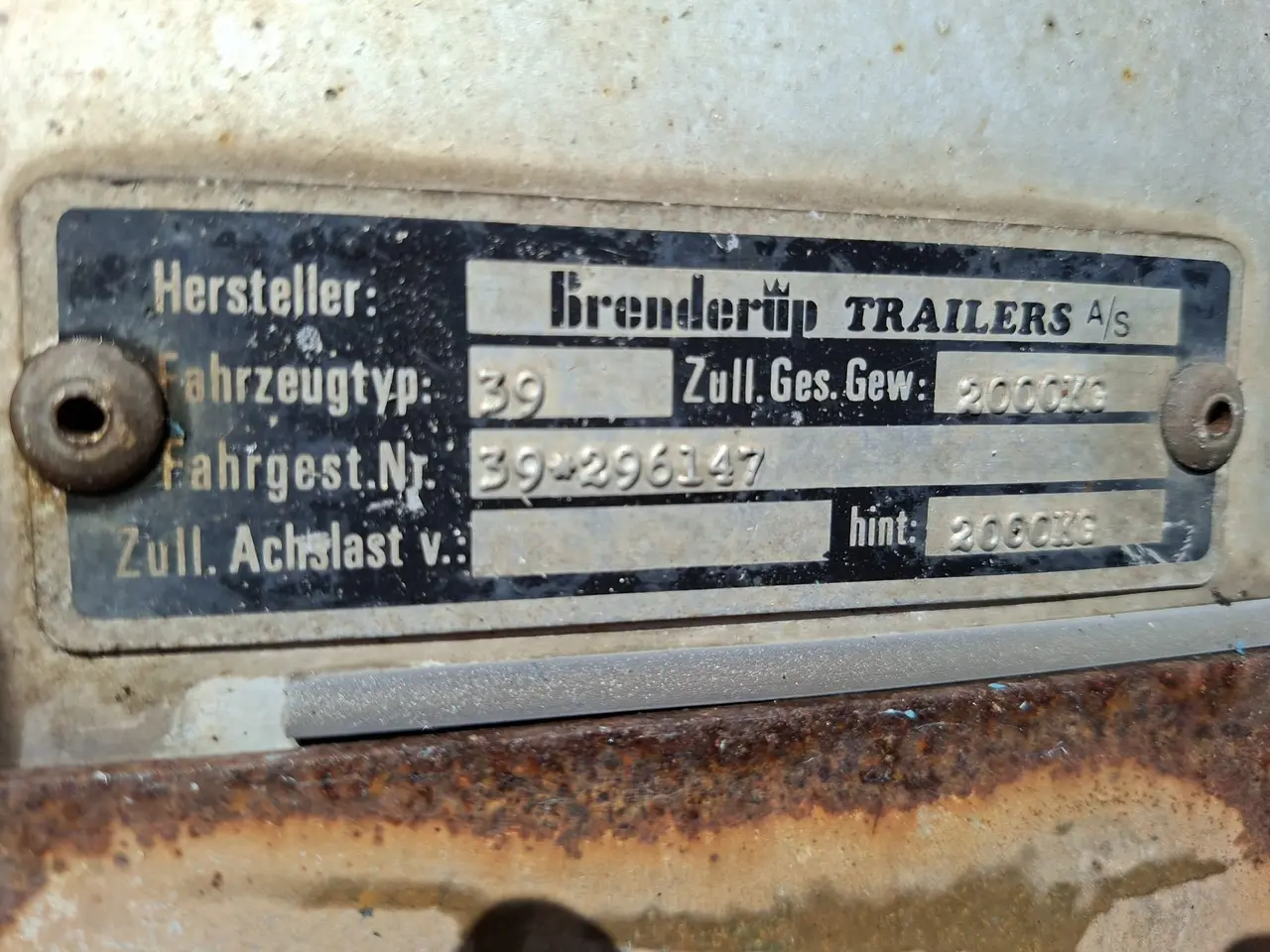Billede 9 - Brenderup 2t Boogietrailer