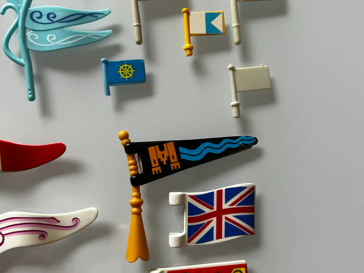 Billede 5 - Playmobil tilbehør - flag