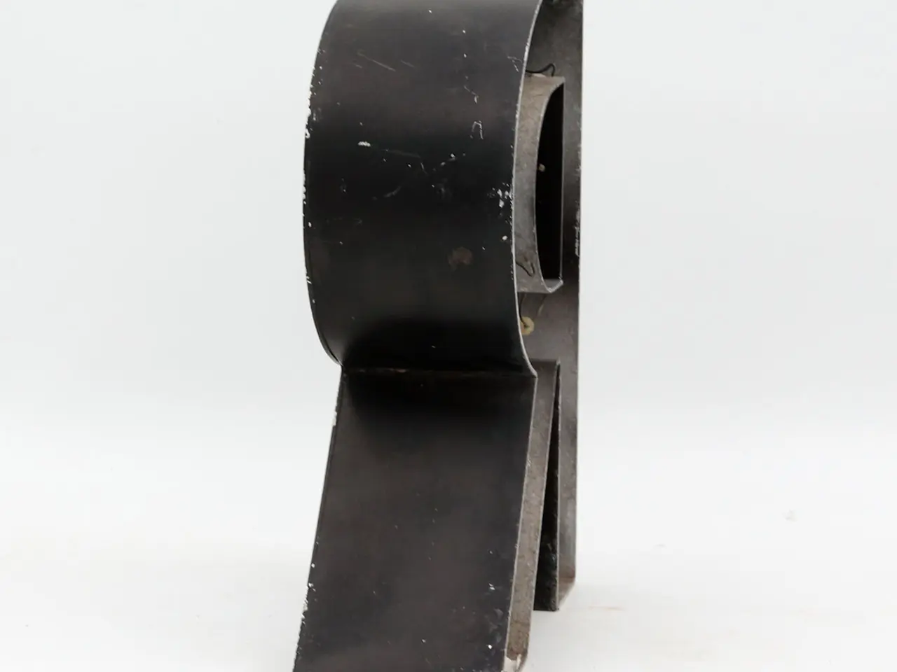 Billede 4 - Sort bogstav R i aluminium – 27 cm højt