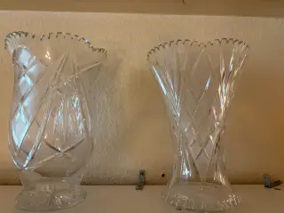 2 store krystal vaser