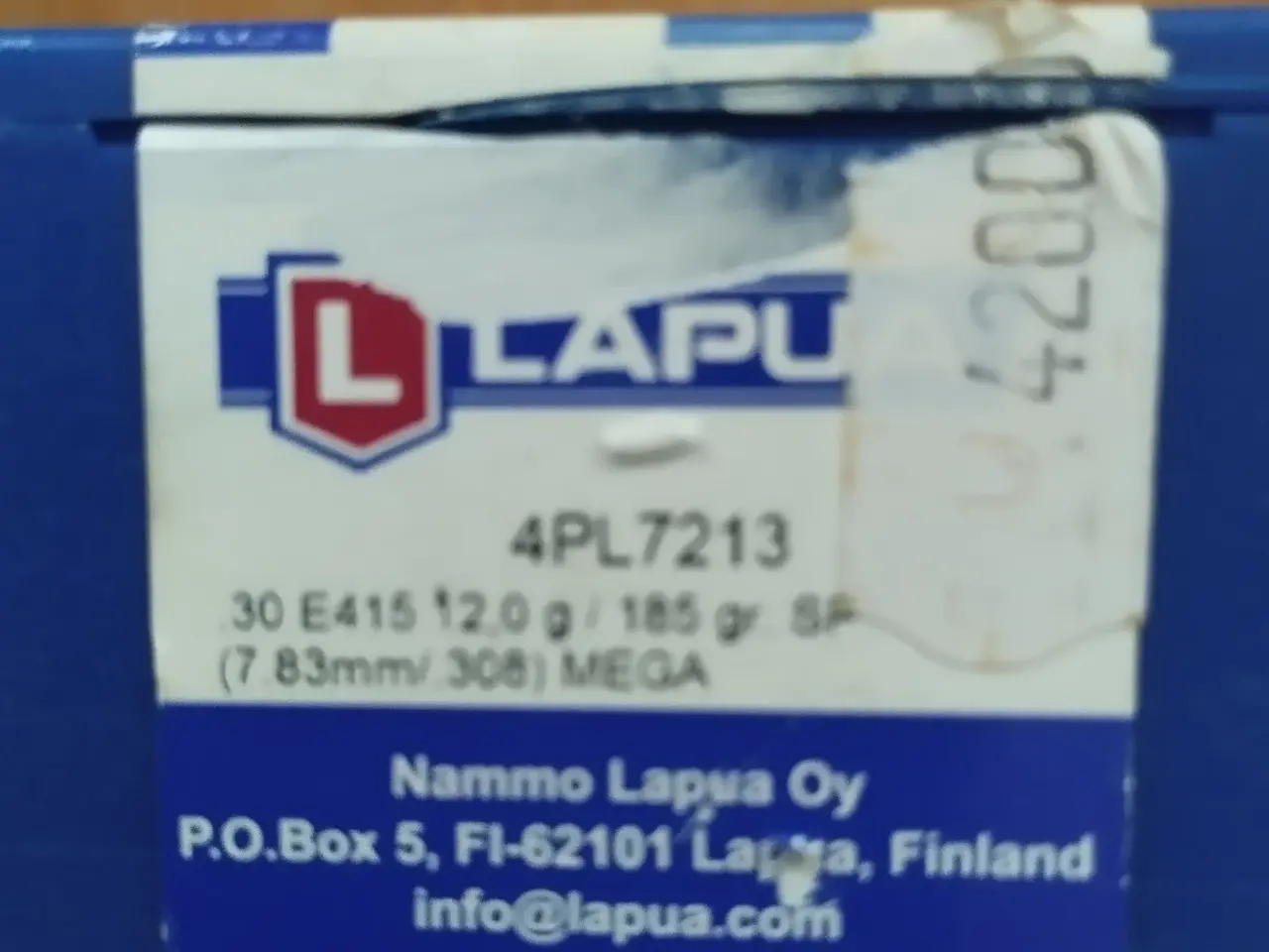 Billede 2 - Lapua Mega cal 30