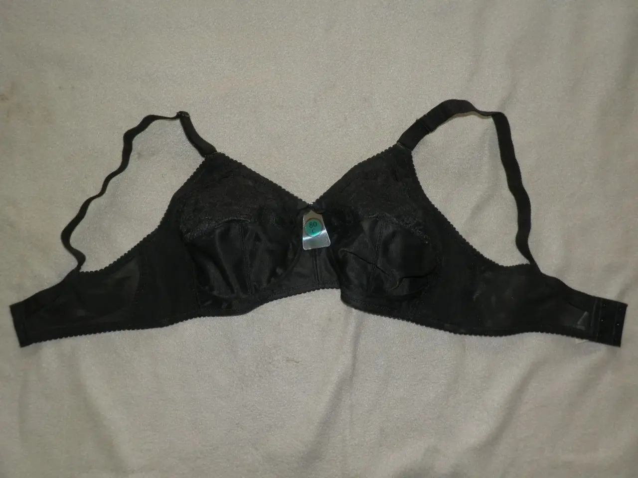Billede 1 - Sort Silvana BH m. blonde str. 80 C