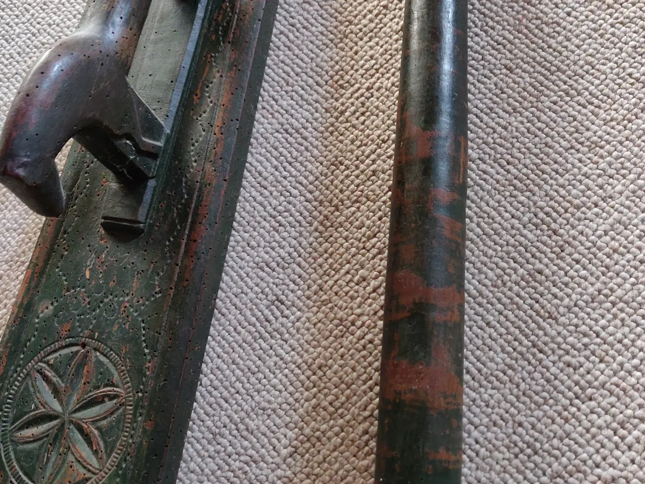 Billede 3 - Manglebræt med rulle fra 1847