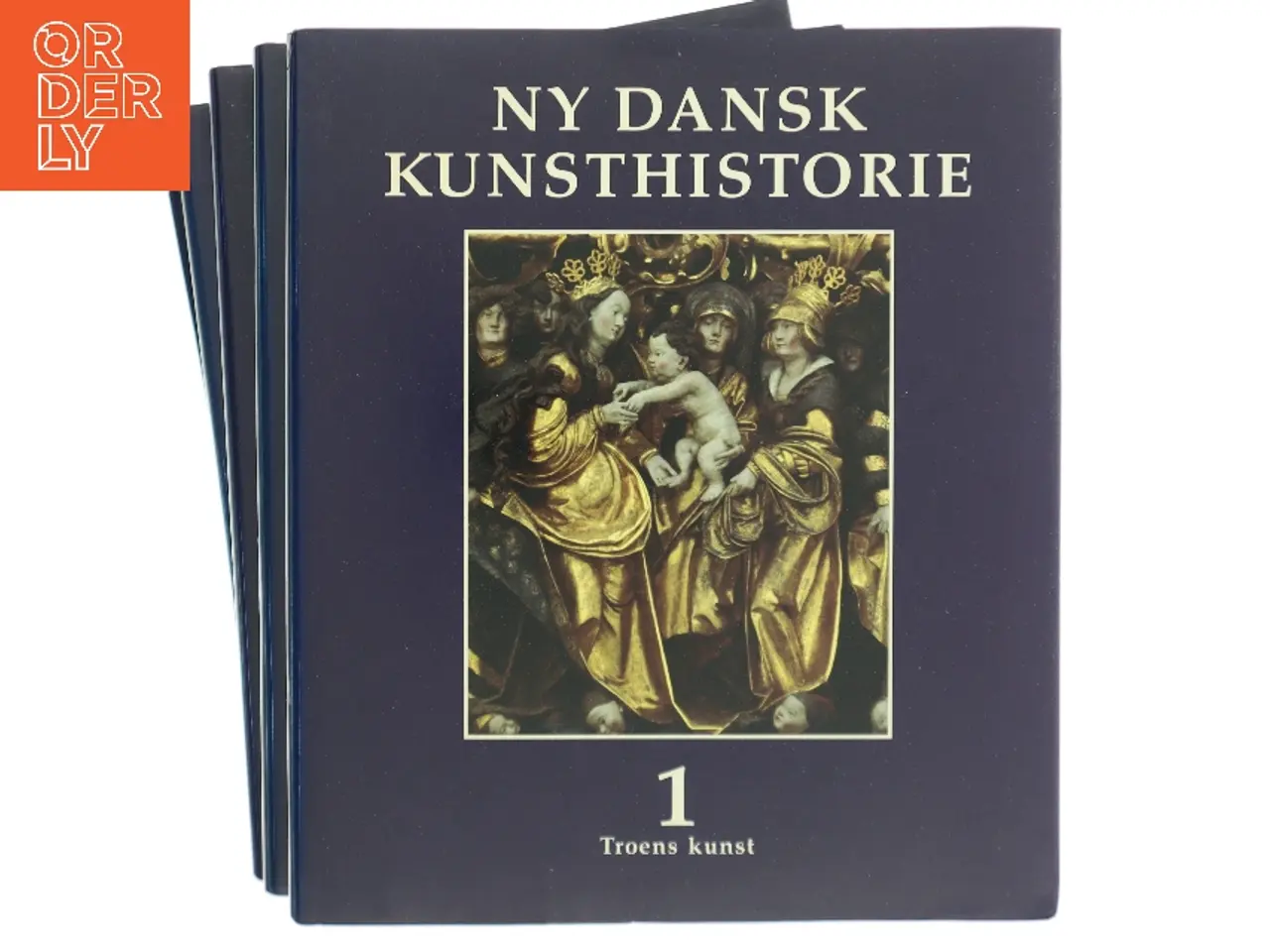 Billede 1 - Ny dansk kunsthistorie. Bind 1-5 (Bog)