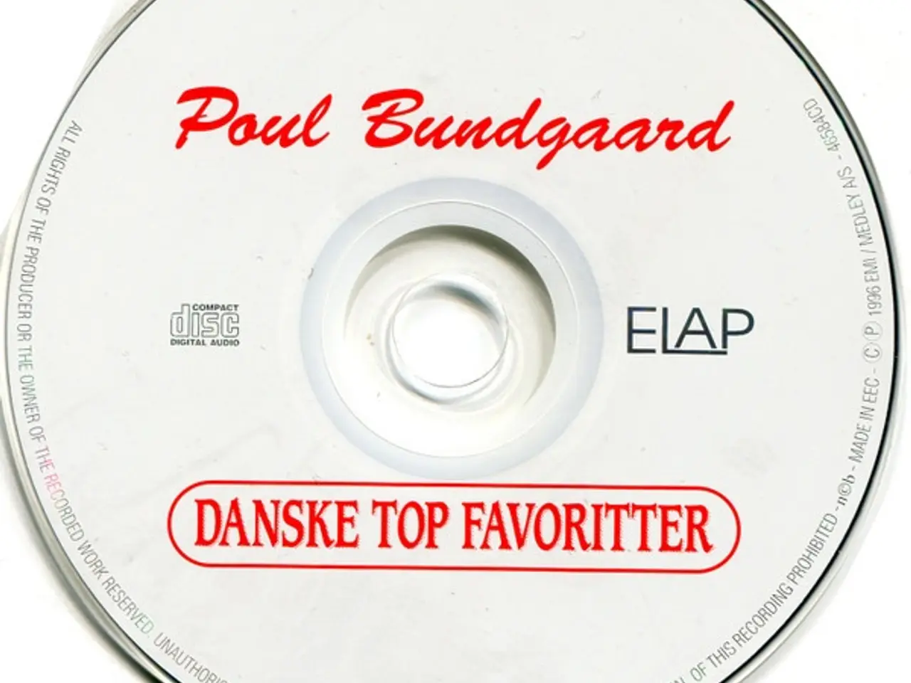 Billede 3 - Poul Bundgaard – Danske Top Favoritter – CD
