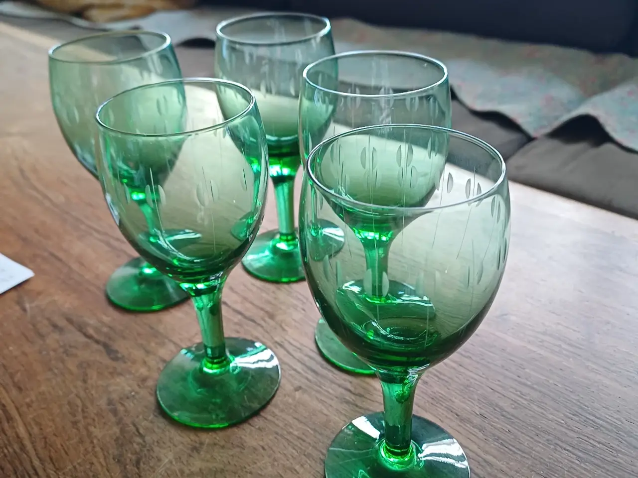 Billede 3 - Kirsten Piil grønne glas