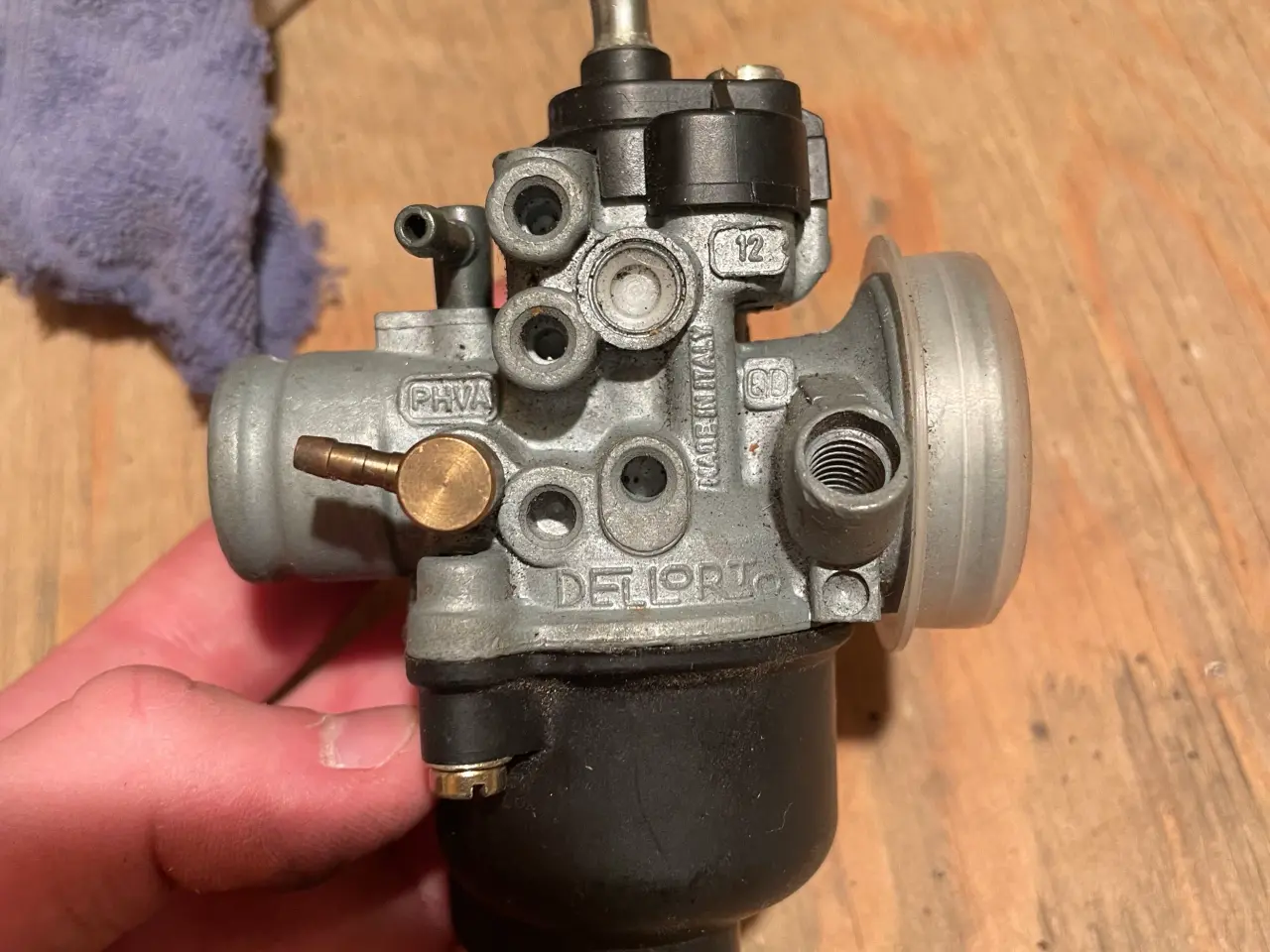 Billede 1 - 12mm Dellorto kaburator original 