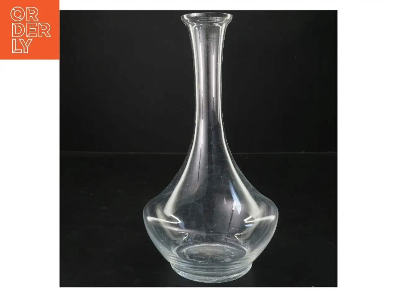 Billede 1 - Glaskaraffel (str. 25,5 cm)fra holmegaard