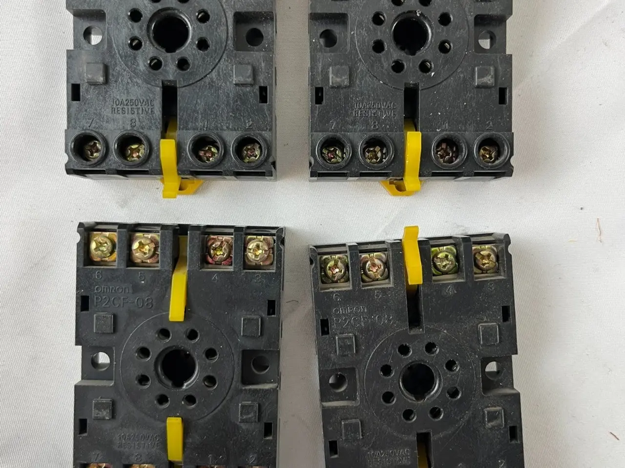 Billede 6 - Omron P2CF-08-E relæ Socket 8-Pin DIN Rail Screw