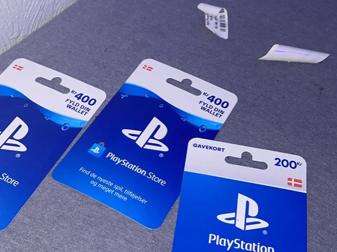 Billede 1 - PlayStation gavekort på en værdi af 1.000,-