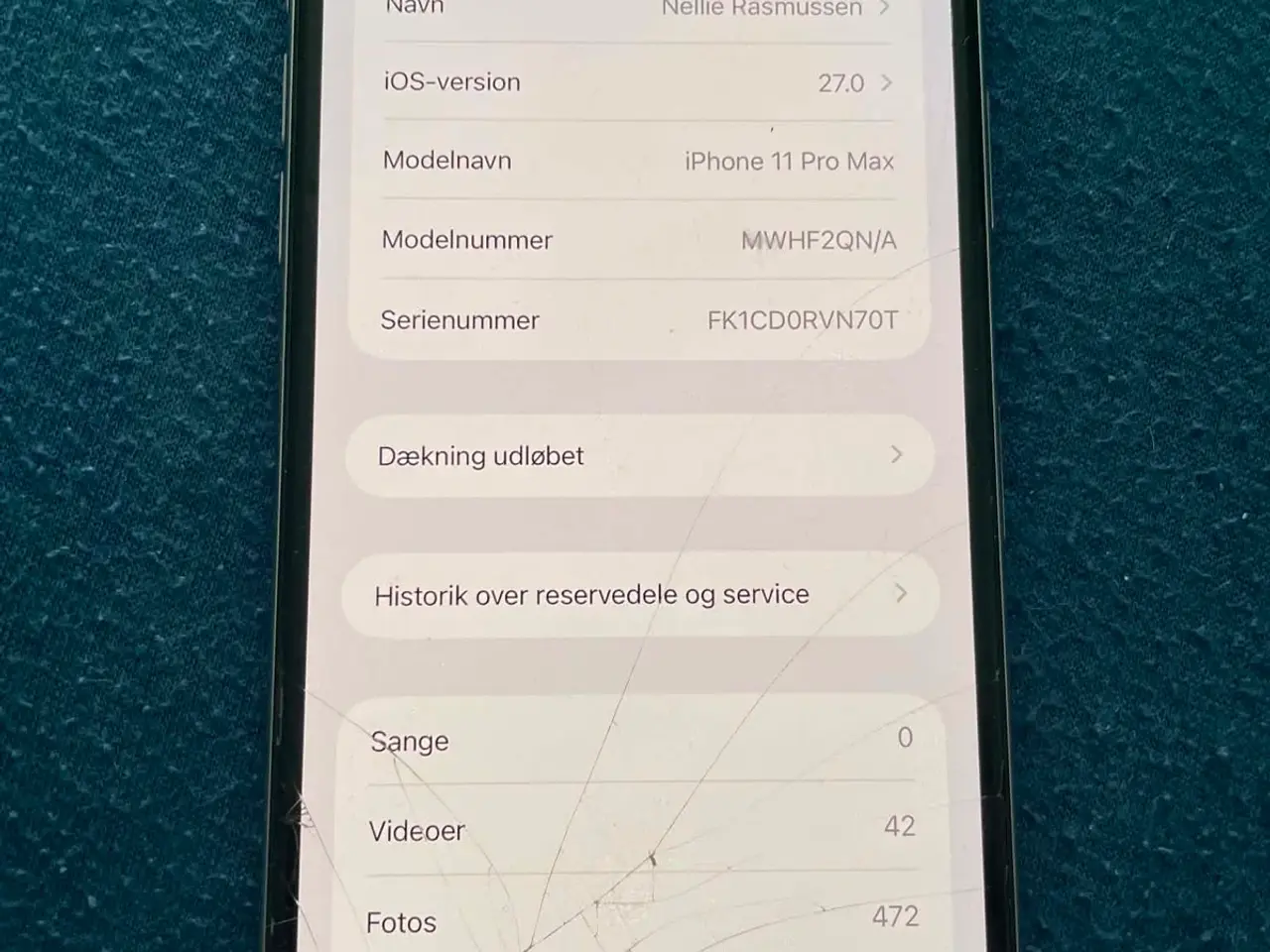 Billede 3 - iPhone 11 Pro Max, 64 GB, Sølv