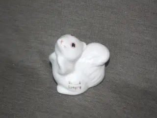 Egern figur med påskrift Vestbirk Camping