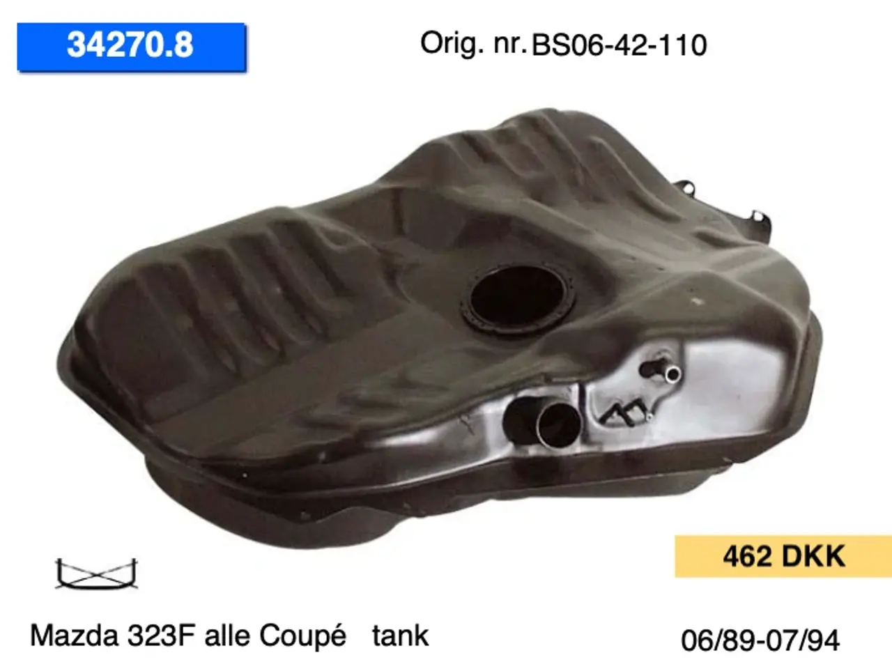 Billede 1 - Mazda 323F (89-94) tanke