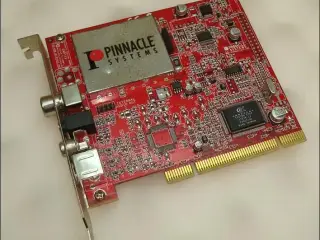 Pinnacle Systems EMPTYV-51014521-2.2A PCI TV Tuner