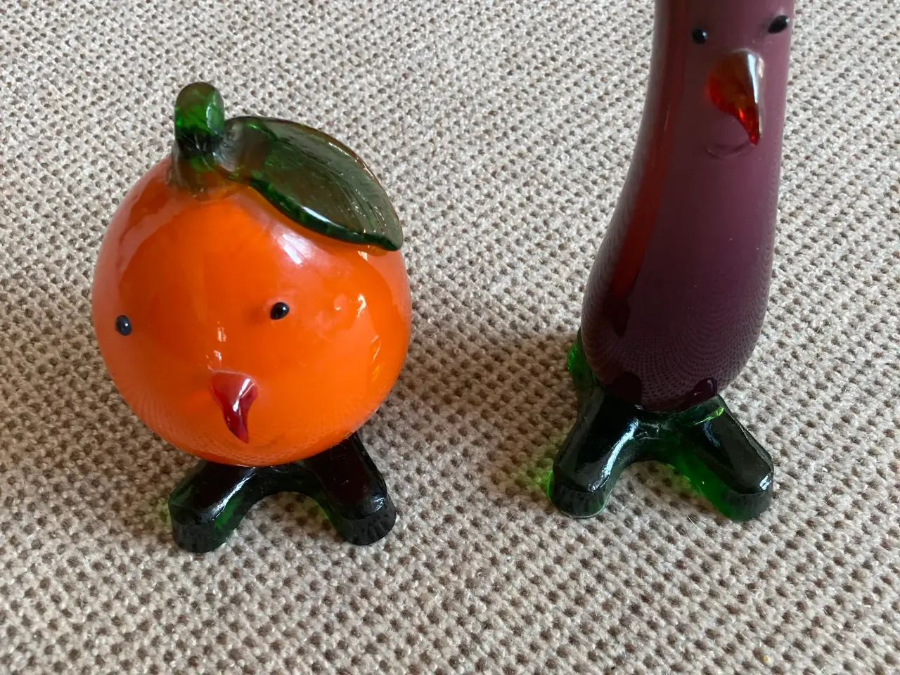 Billede 1 - Glas kunstfrugter.