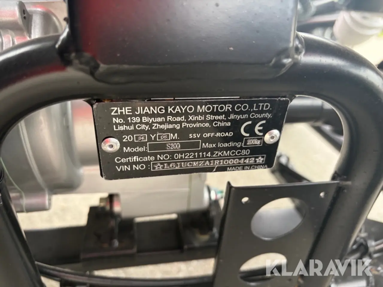 Billede 5 - UTV S200 Kayo S200