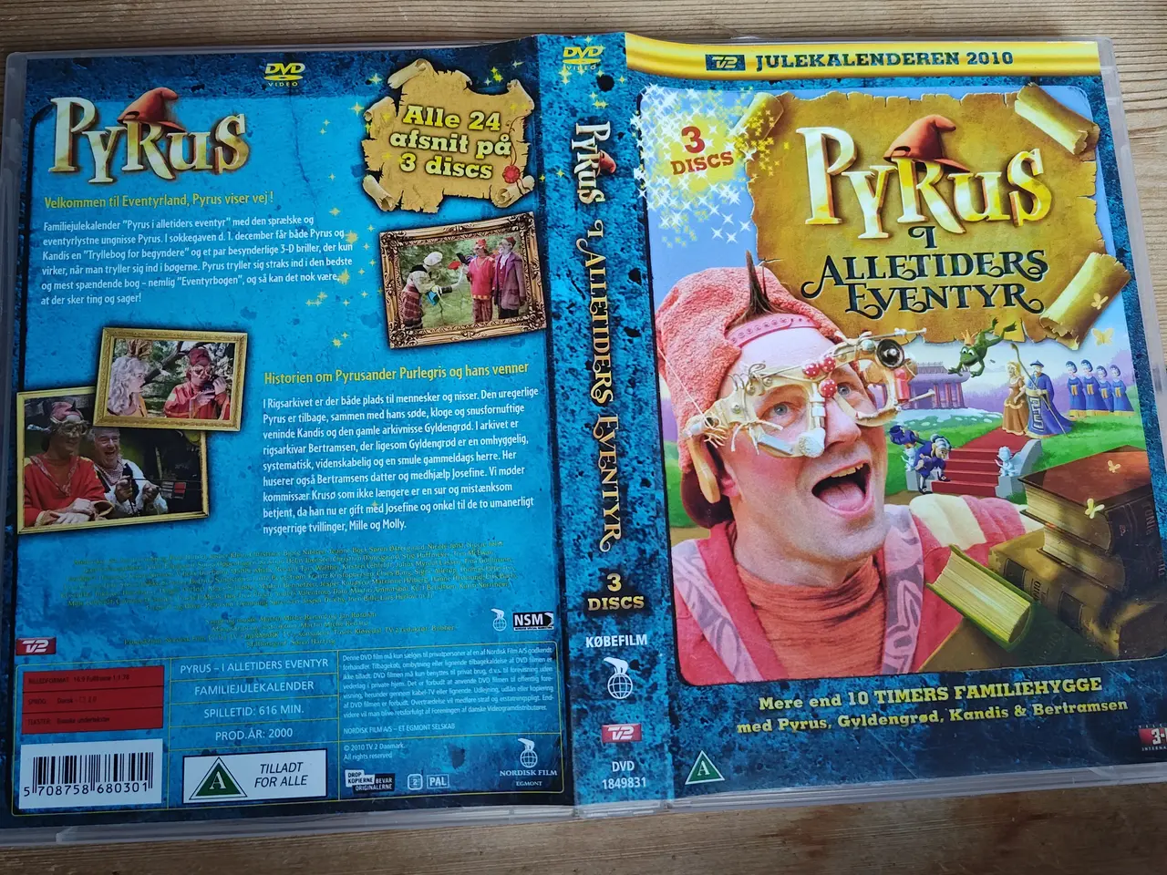 Billede 1 - Pyrus i alletiders eventyr DVD Boks