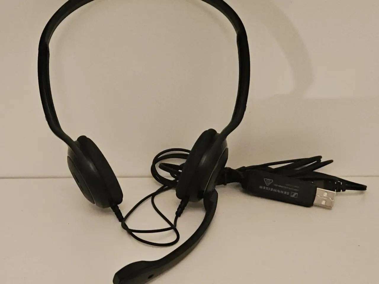 Billede 3 - 2 stk. Sennheiser headphono med mikrofon