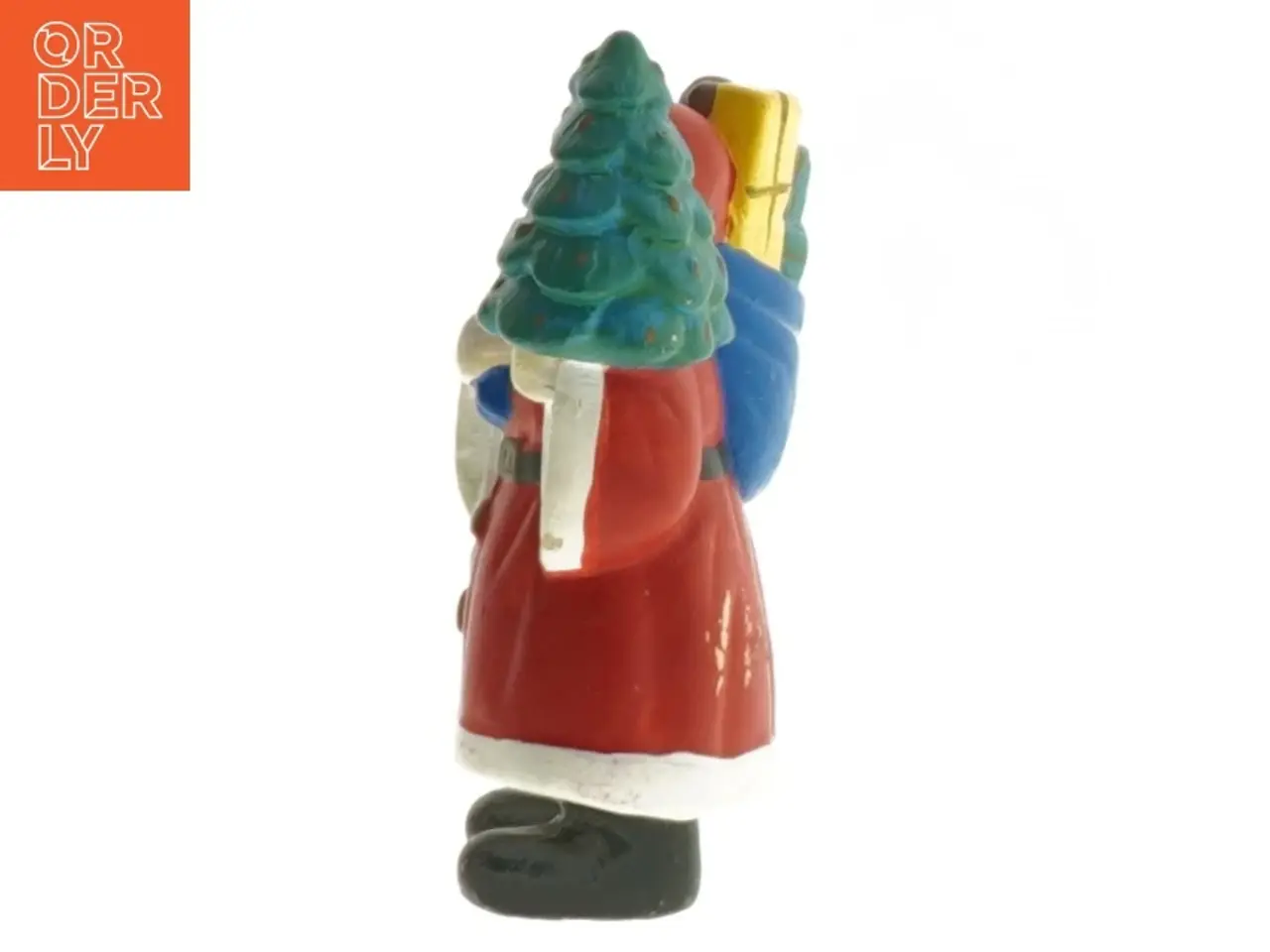 Billede 2 - Keramikjulemand figur (str. 11 cm)