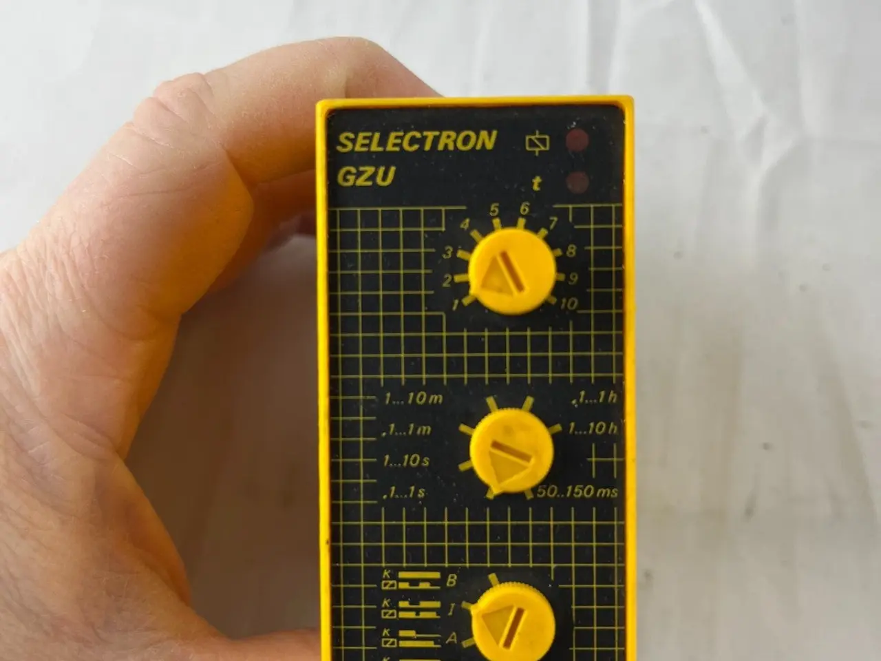 Billede 4 - Selectron GZU 30 Timer 12-48V 50ms-10h Delay relæ