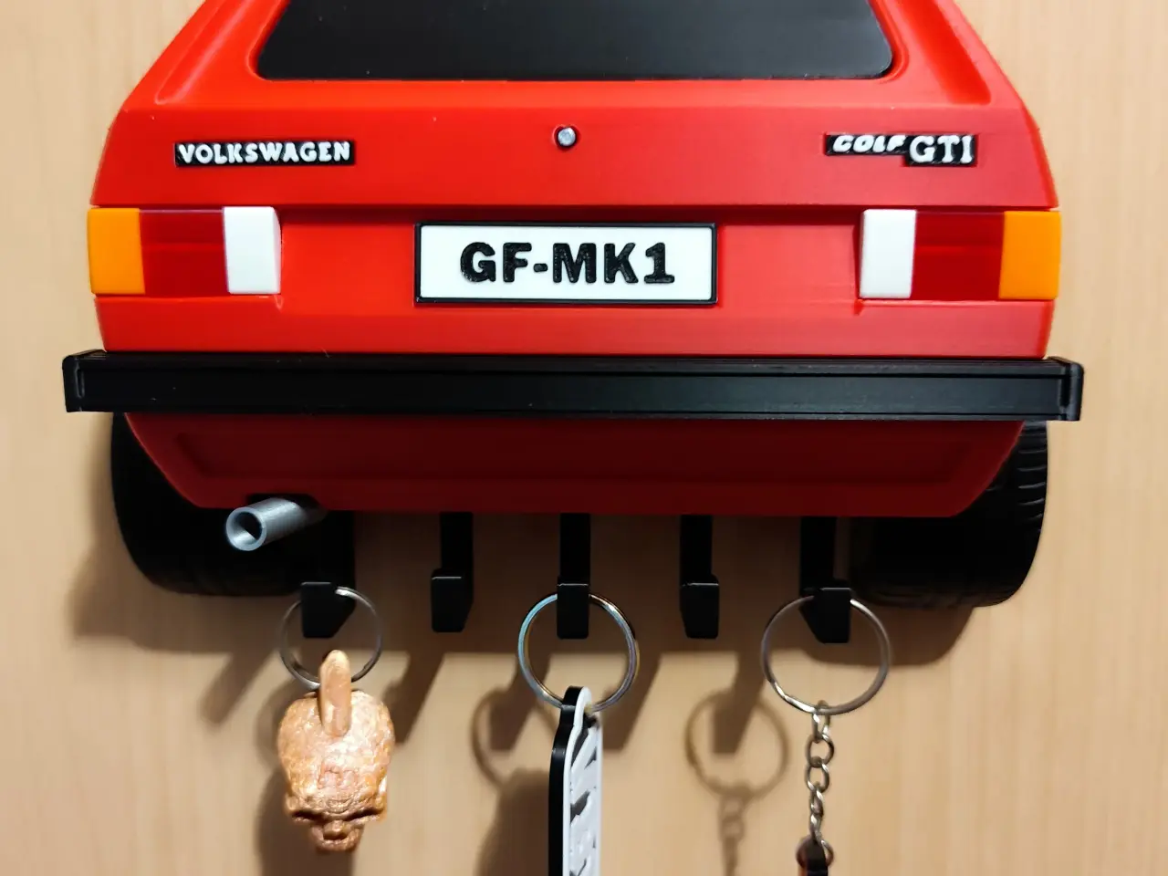 Billede 3 - 3D printet nøgle holder