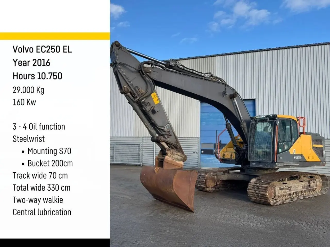 Billede 1 - Volvo EC 250 EL