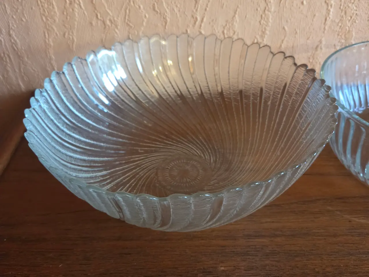 Billede 3 - 7 glasfade og glasskåle i forskellige designs