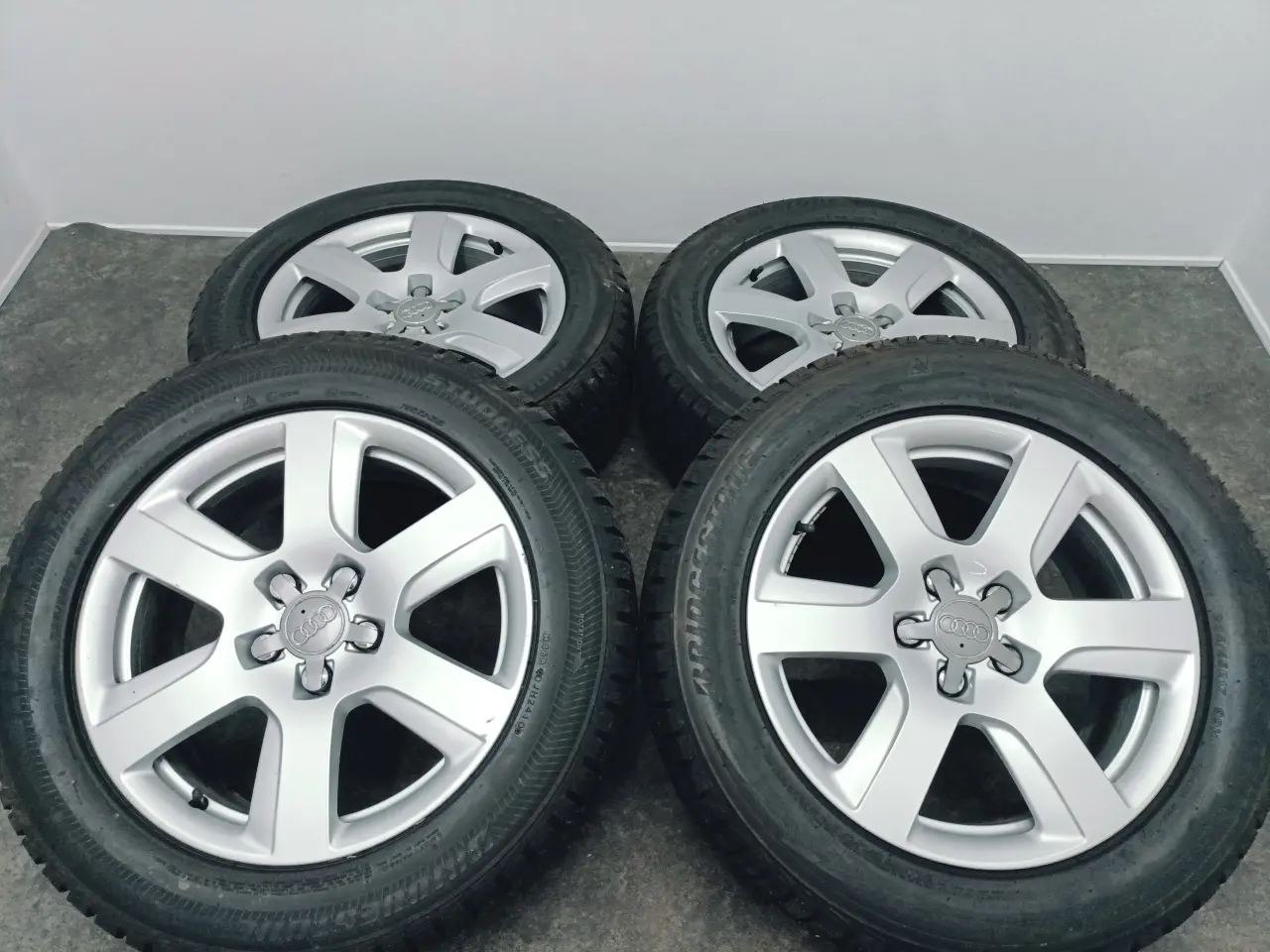 Billede 3 - 5x112 17" ET25 nav 66,5ø AUDI A7 vintersæt