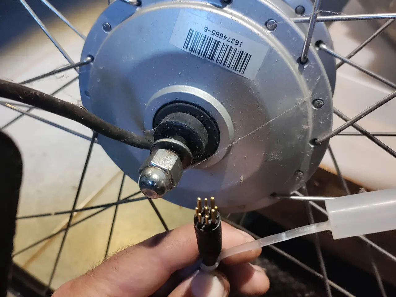 Billede 3 - Forhjul til Kildemoes elcykel