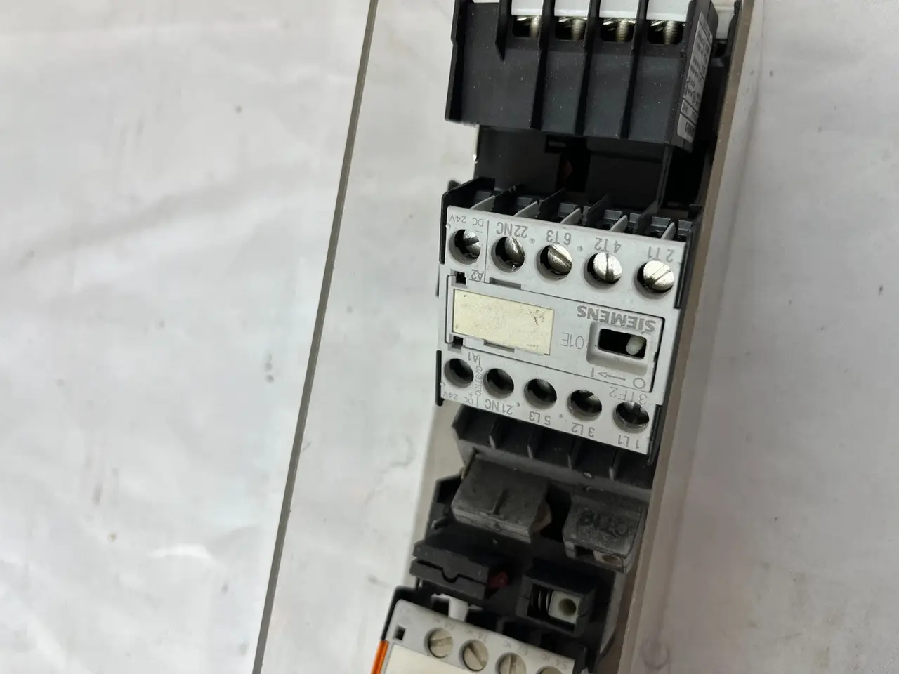 Billede 7 - Siemens 3TX44 kontaktor relæ Aux Blocks blandet