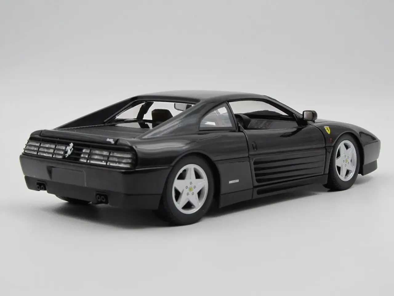 Billede 3 - 1991 Ferrari 348TB Sort - 1:18