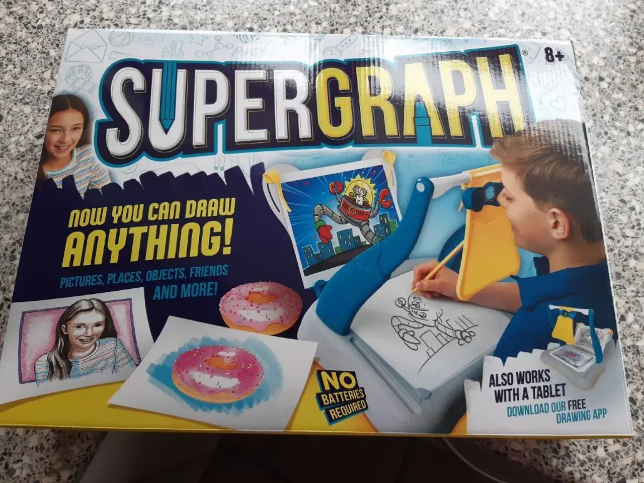 Billede 1 - Supergraph tegnesæt